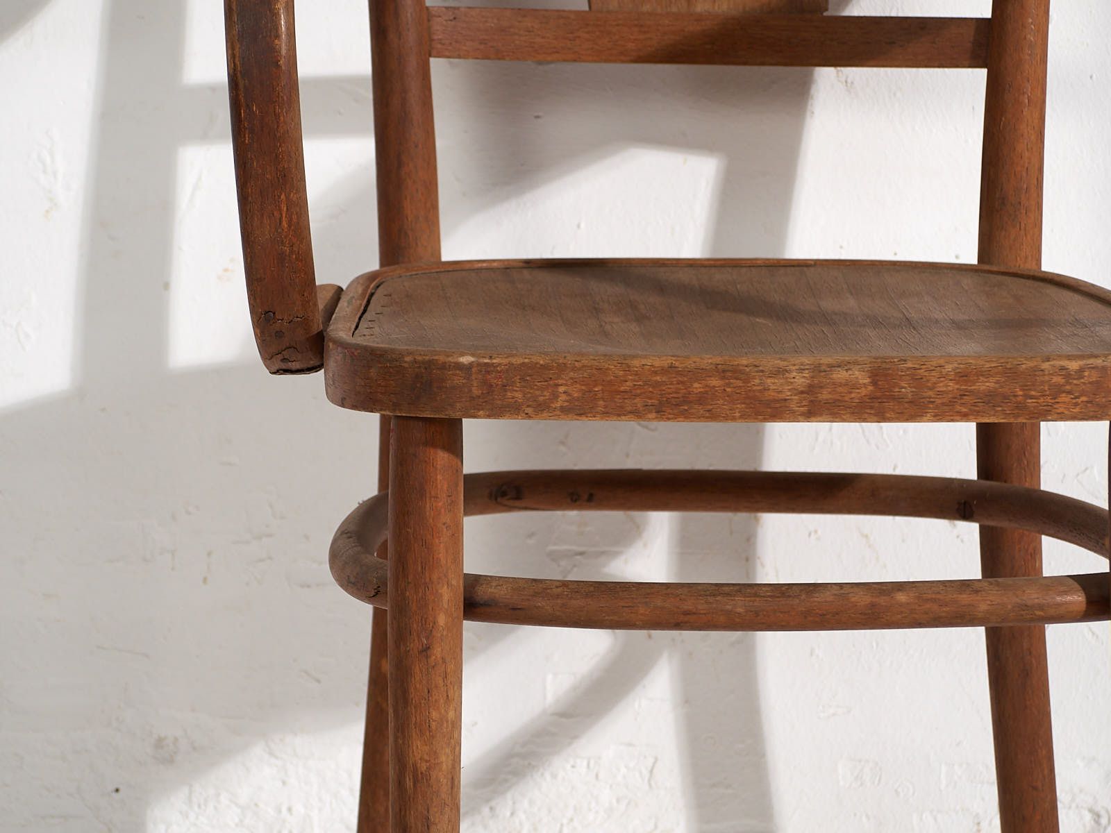 Antique Bentwood Office Chair (C.1920) #6 photo vintage