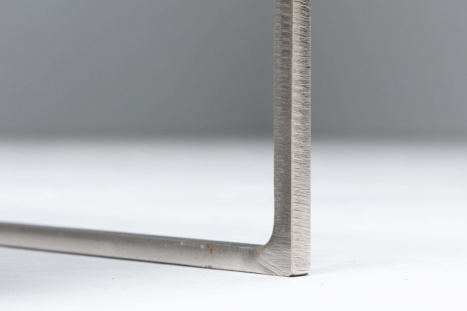Metal Square Coffee Table 'Duchamp' By Rodolfo Dordoni For Minotti, Italy, 1990s photo Furniture
