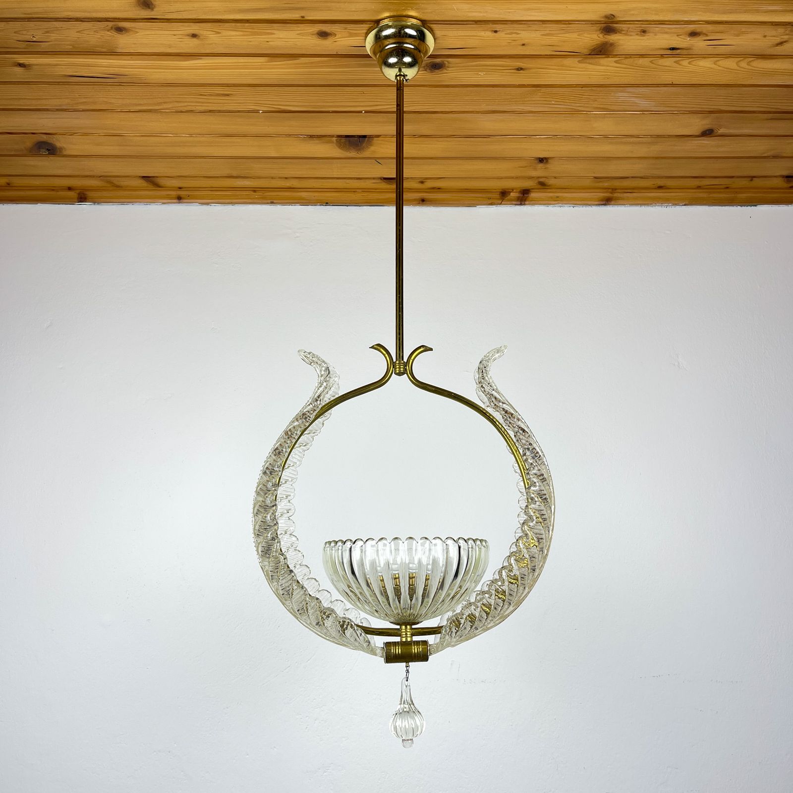 Murano Chandelier By Ercole Barovier Barovier & Toso, Italy 1930s photo buy
