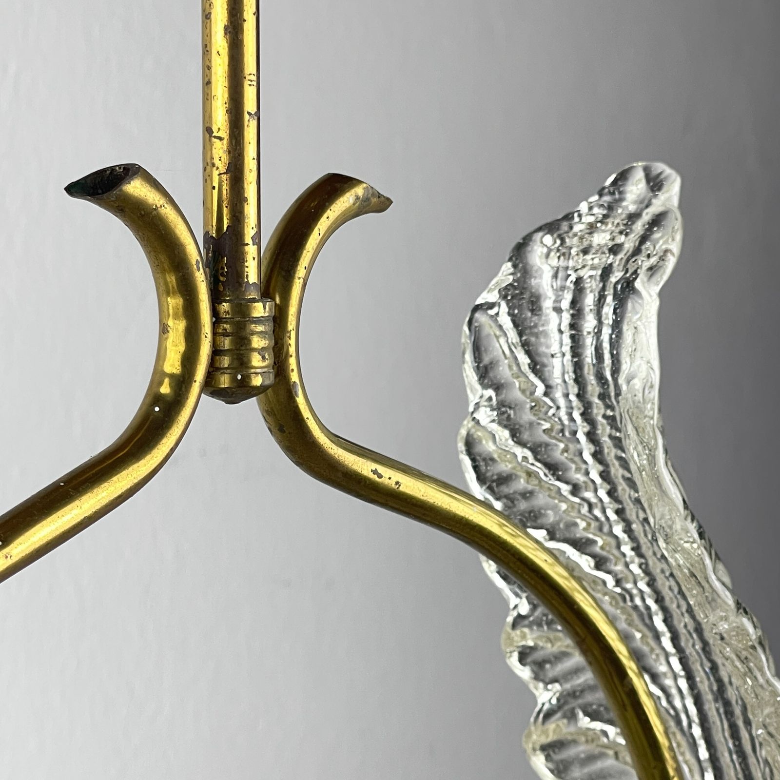 photo for sale Murano Chandelier By Ercole Barovier Barovier & Toso, Italy 1930s