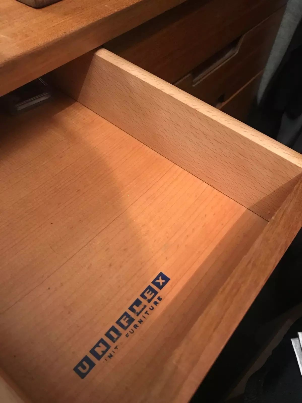 1960's Gunther Hoffstead For Uniflex Midcentury Vintage Teak Dressing Table. photo buy