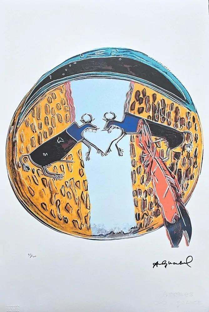 Andy Warhol, Plains Indian Shield, 1980s, Lithograph