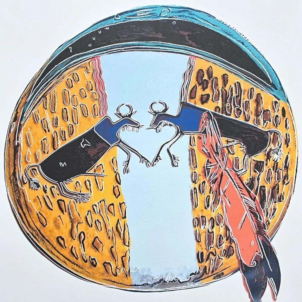 Andy Warhol, Plains Indian Shield, 1980s, Lithograph photo Art