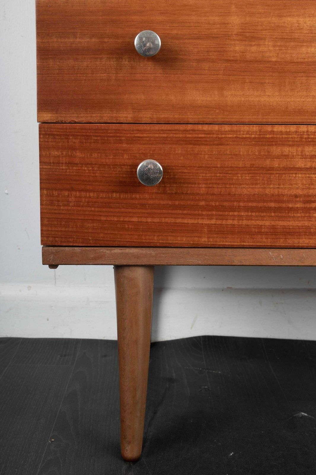 1960s Midcentury Teak Chest Of Drawers Made By Schreiber Bedside Cabinet On Legs photo Furniture