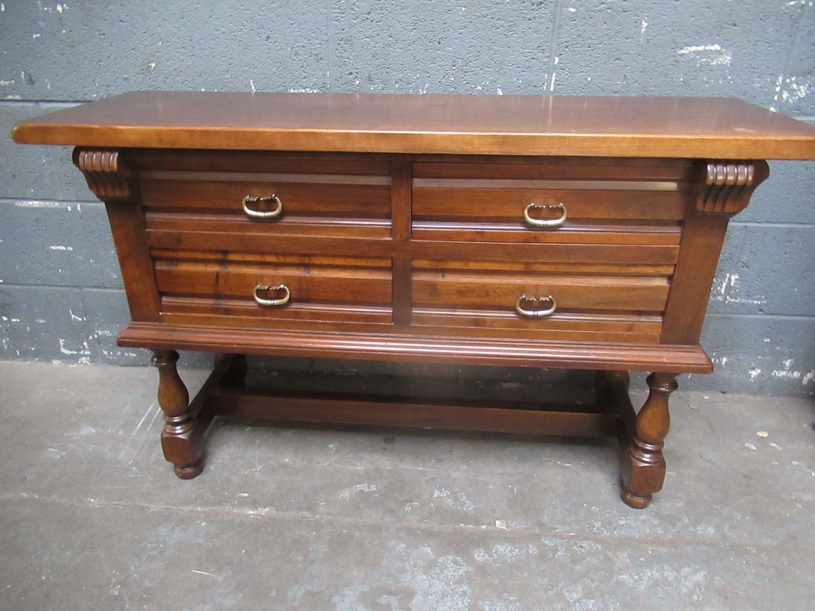 Low   Four Drawer  Chest Of Drawers