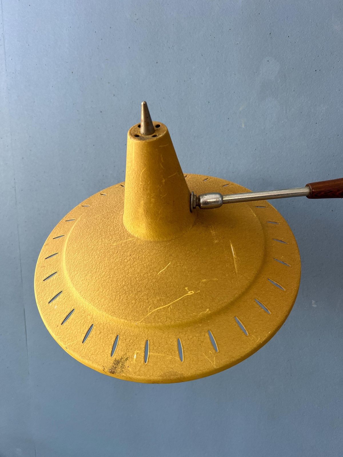 photo for sale Vintage Swing Arm Van Doorn Wall Lamp In Style Of Rietveld's Panama