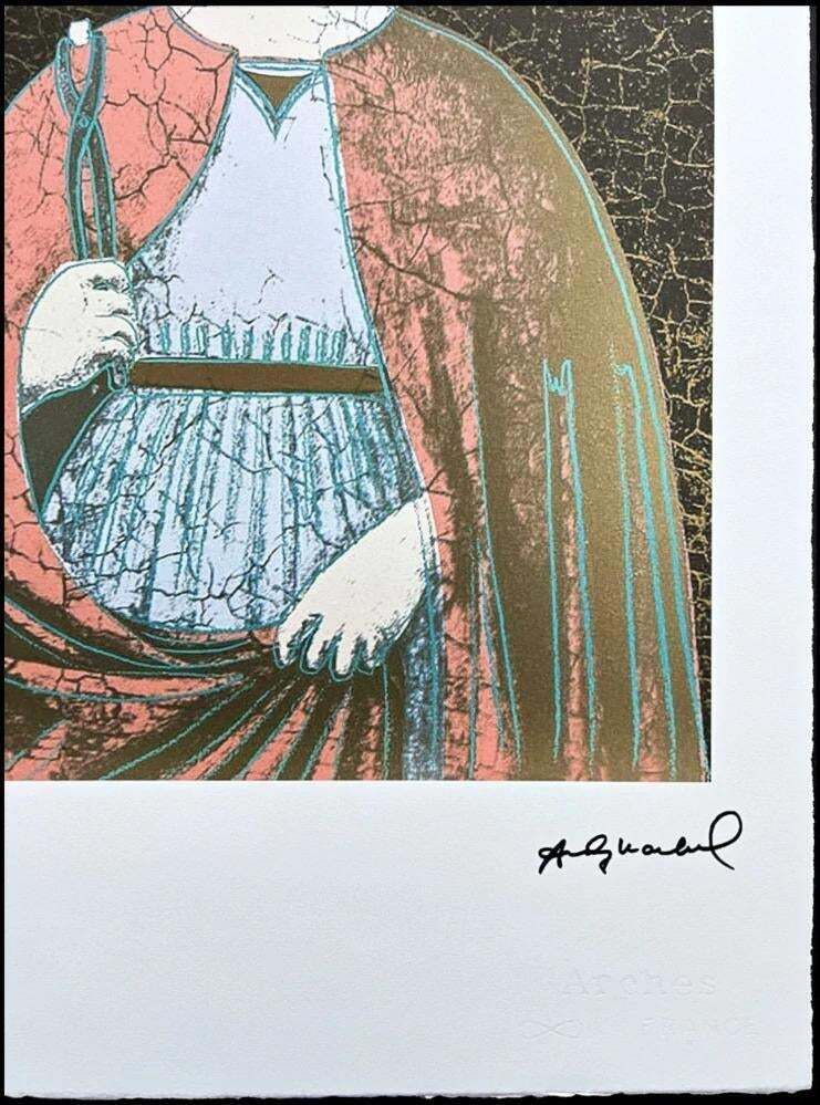 Andy Warhol, Saint Apollonia Black, 1980s, Lithograph photo for sale