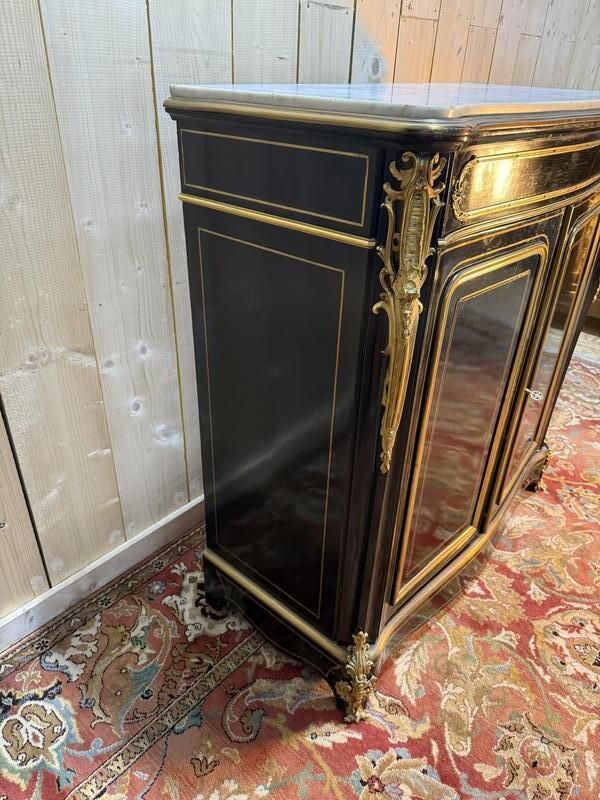 Buffet   Meuble à Hauteur D'appui époque Napoléon III photo vintage