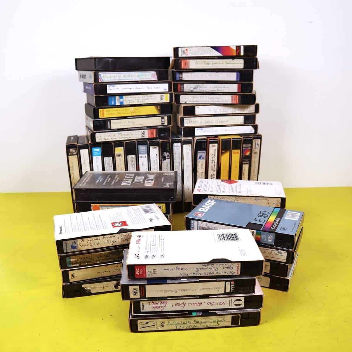 Lot Of 54 Recorded Vhs Tapes Of Opera And Concert Music