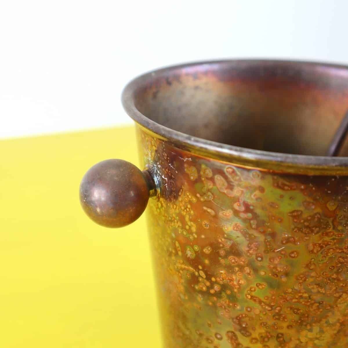 1950s Silver Plated Ice Bucket photo furniture