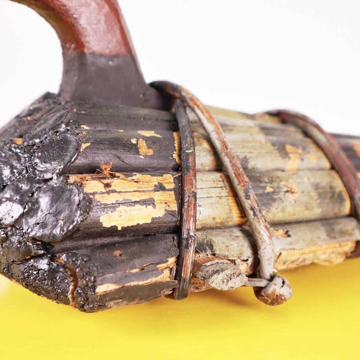 Vintage Hunting Duck Call Made Of Cane And Wood photo for sale