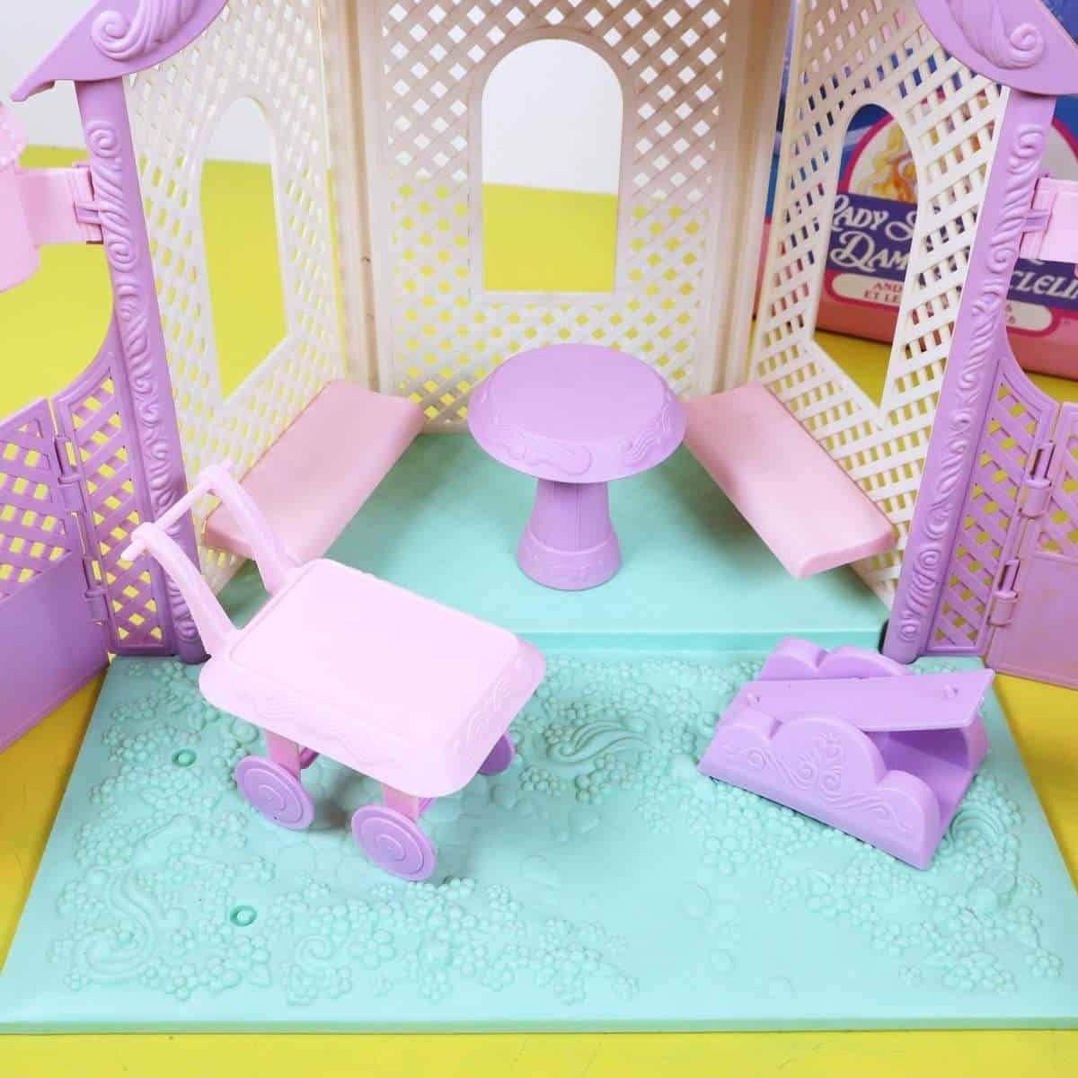 Vintage Mattel Game Lady Chiomina Castle photo Home Decor