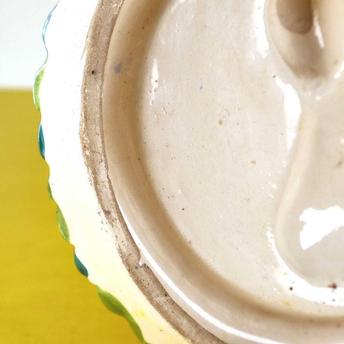 Sacred Heart Of Jesus Ceramic Wall Decoration photo vintage