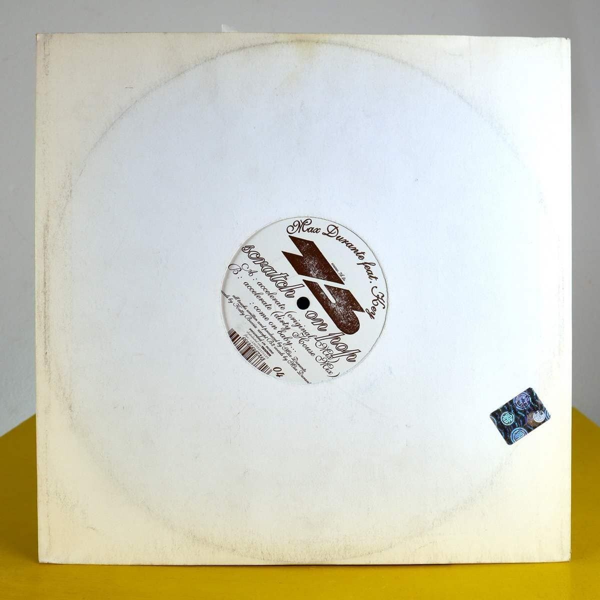 Max During Feat. Key Scratch On Pop – Vinyl Lp 33 photo for sale