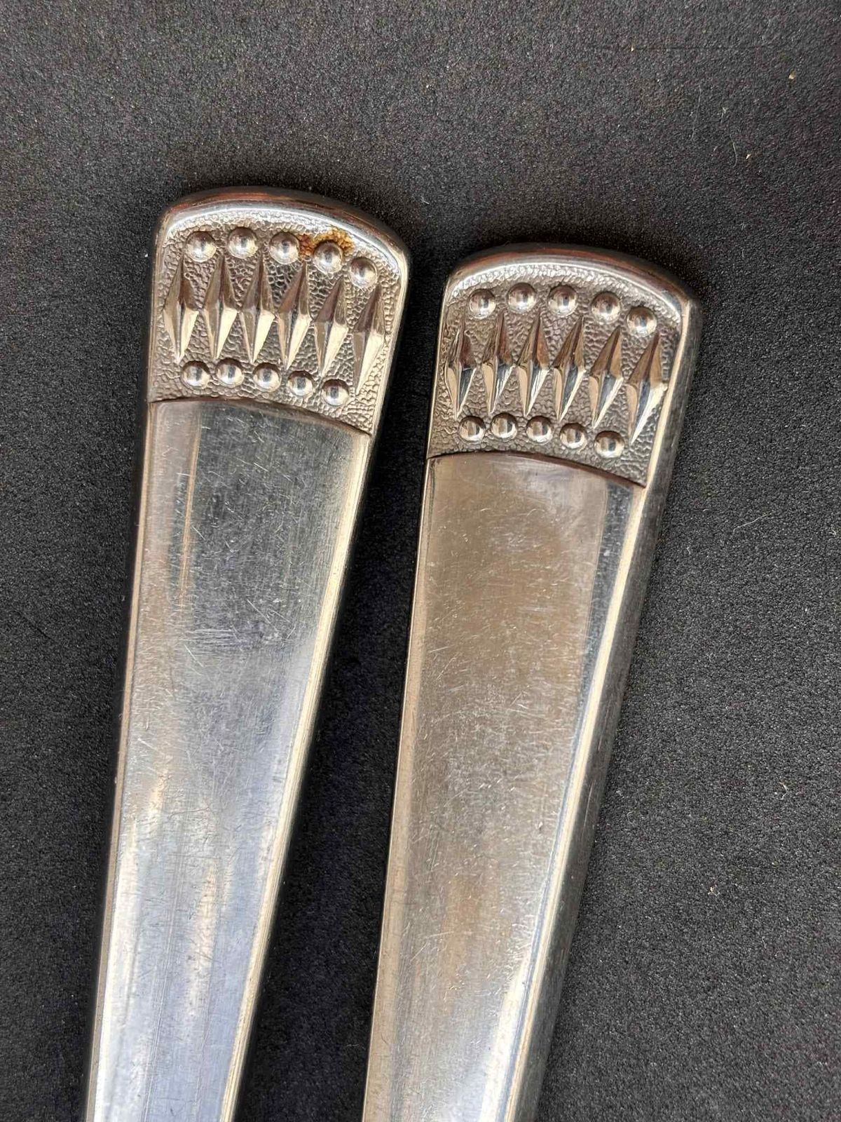 Paul Wirths Cutlery Replacements Spare Pieces Forks And Knives Art Deco Pattern Dinner German Flatware Solingen Stainless Steel photo furniture