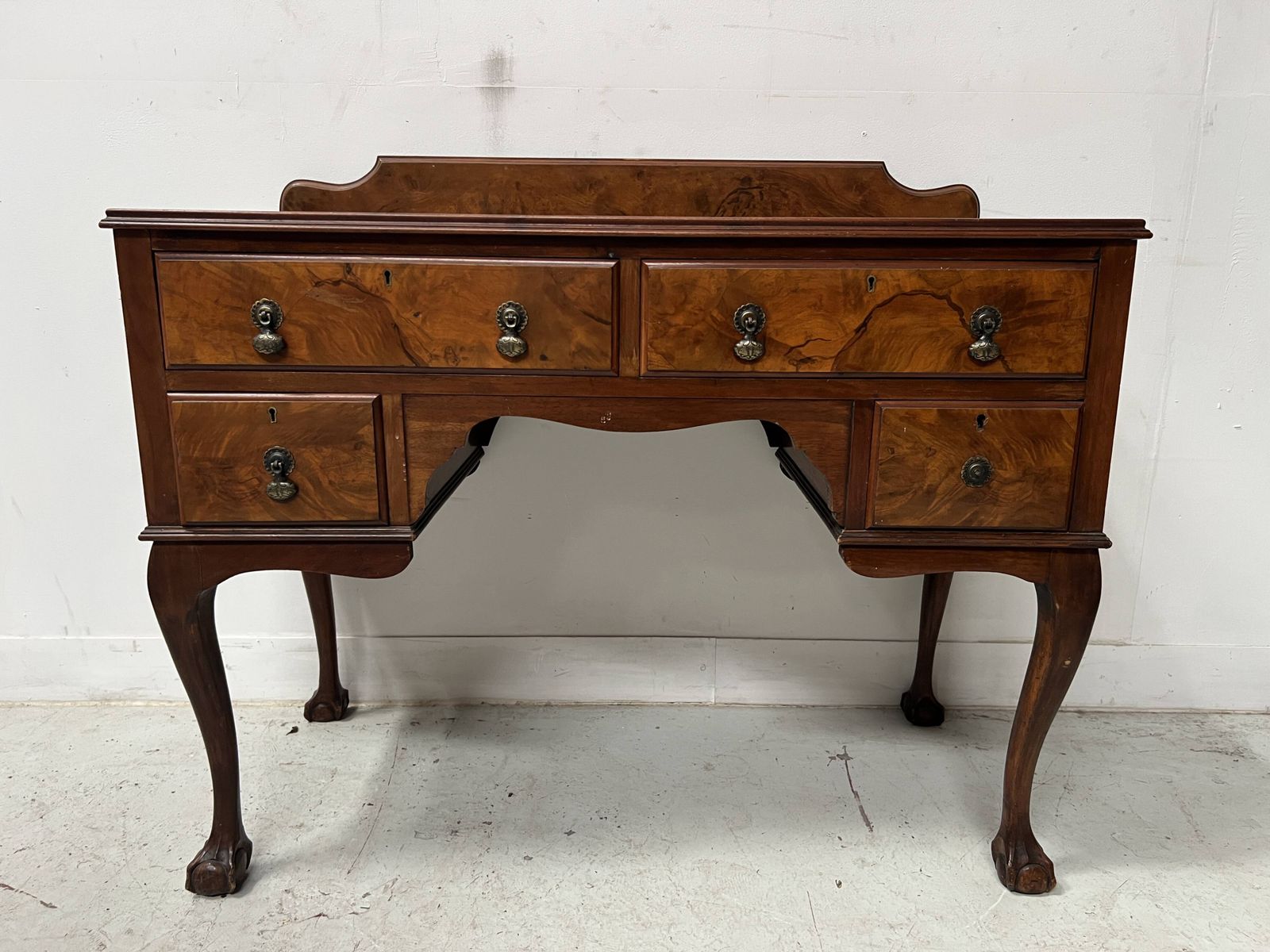 photo for sale 19th Century Regency Mahogany And Veneer Bureau Plat