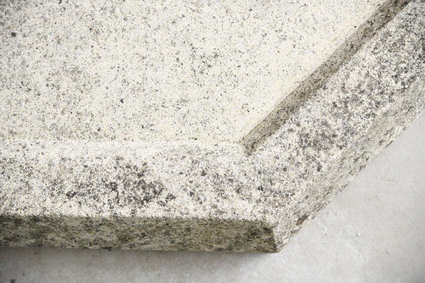 Bolection Style Limestone Fireplace photo vintage