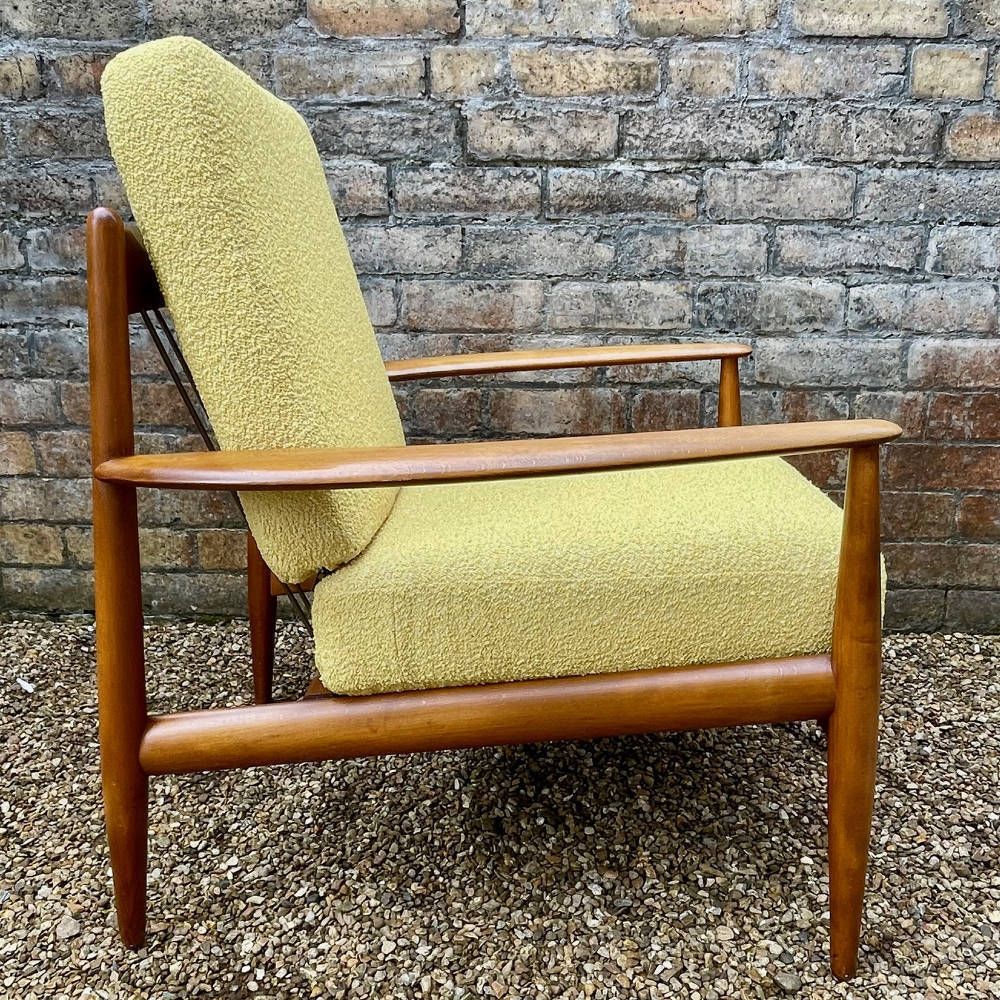 Grete Jalk Fd 118 Lounge Chair For France & Daverkosen, Denmark, 1950s photo Furniture
