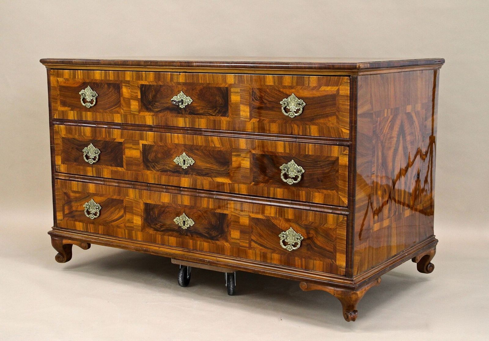 18th Century Baroque/ Classical Chest Of Drawers, Nutwood, Austria Ca. 1780 photo furniture