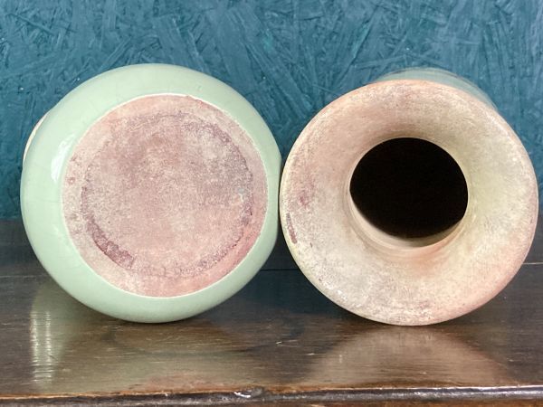 A Fine Pair Of Large Art Nouveau Studio Pottery Vases photo for sale