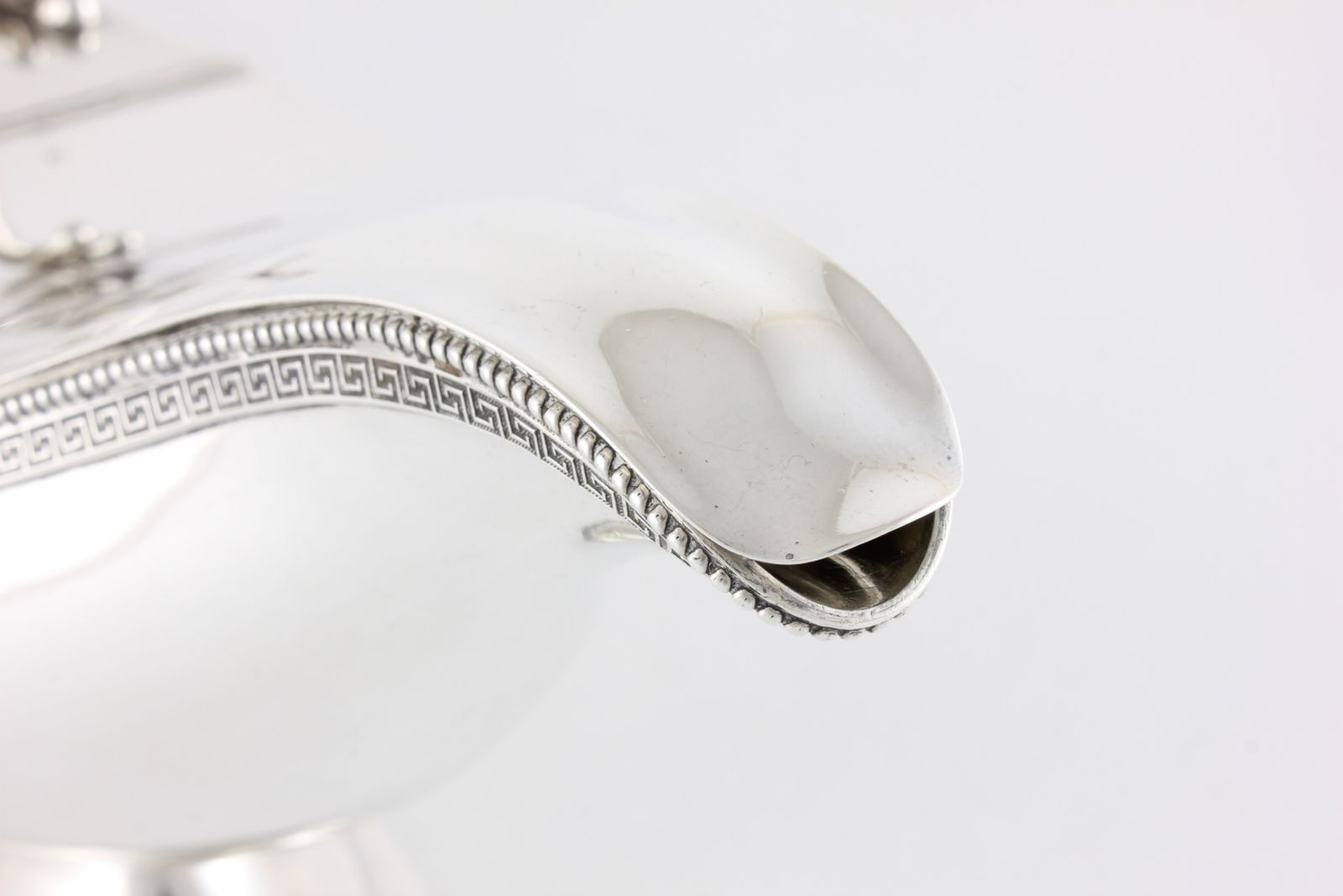 photo buy Sterling Silver Tiffany & Co Lidded Gravy Sauce Boat. Jc Moore. C1858.
