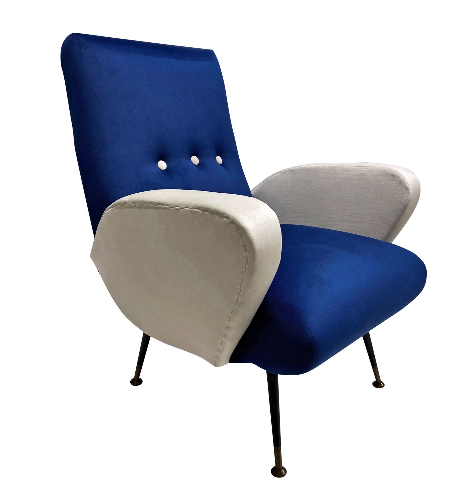 A Pair Of Mid Century Armchairs By Nino Zoncada photo 3304.0