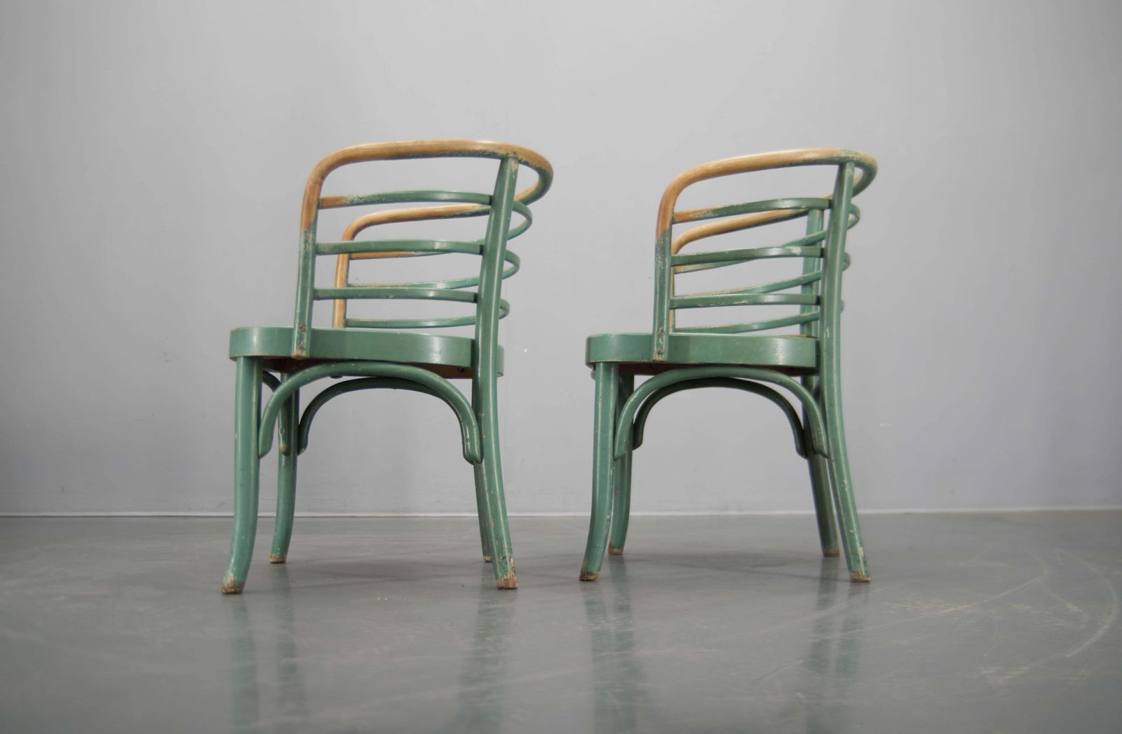 Rare Set Of Two Bauhaus Armchairs B 246 By Josef Frank For Thonet, 1930s photo Furniture