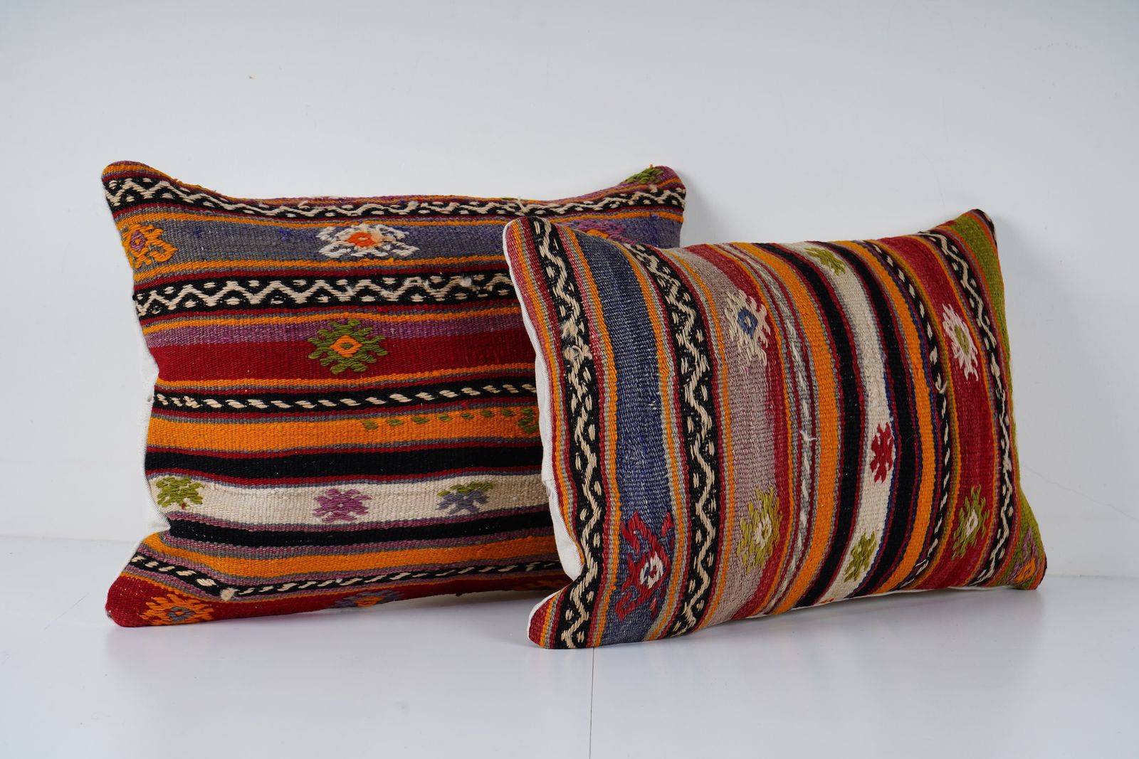 Striped Turkish Kilim Pillow, Boho Accent Pillow, Tribal Couch Pillow, Kilim Cushion Cover, Home Decorhome Decor photo furniture