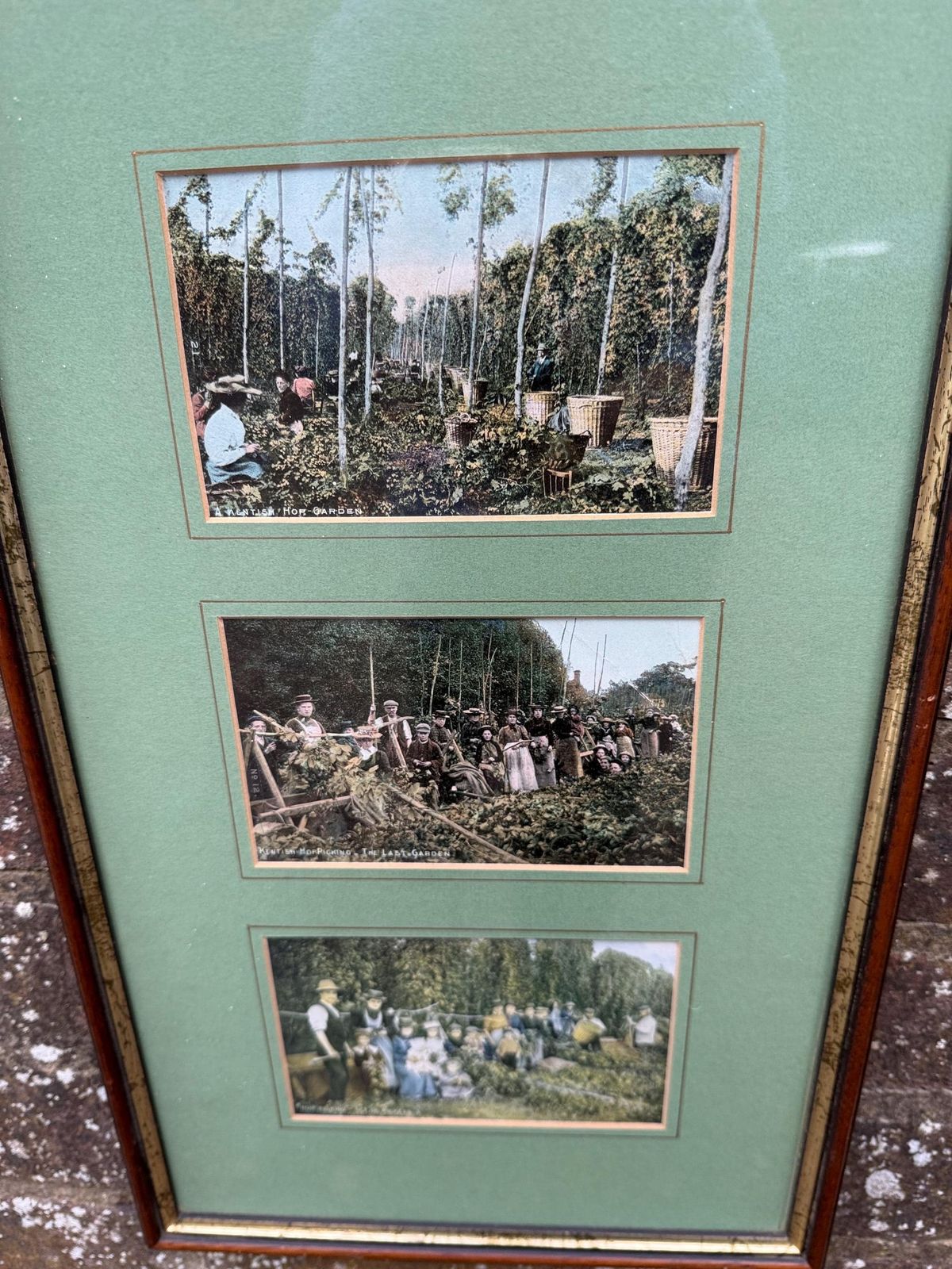 Antique Edwardian Hop Picking   Kent Series   Invicta   Hand Tinted Postcards With Original Stamps, Kent Memorabilia, Incl Italian Address photo furniture