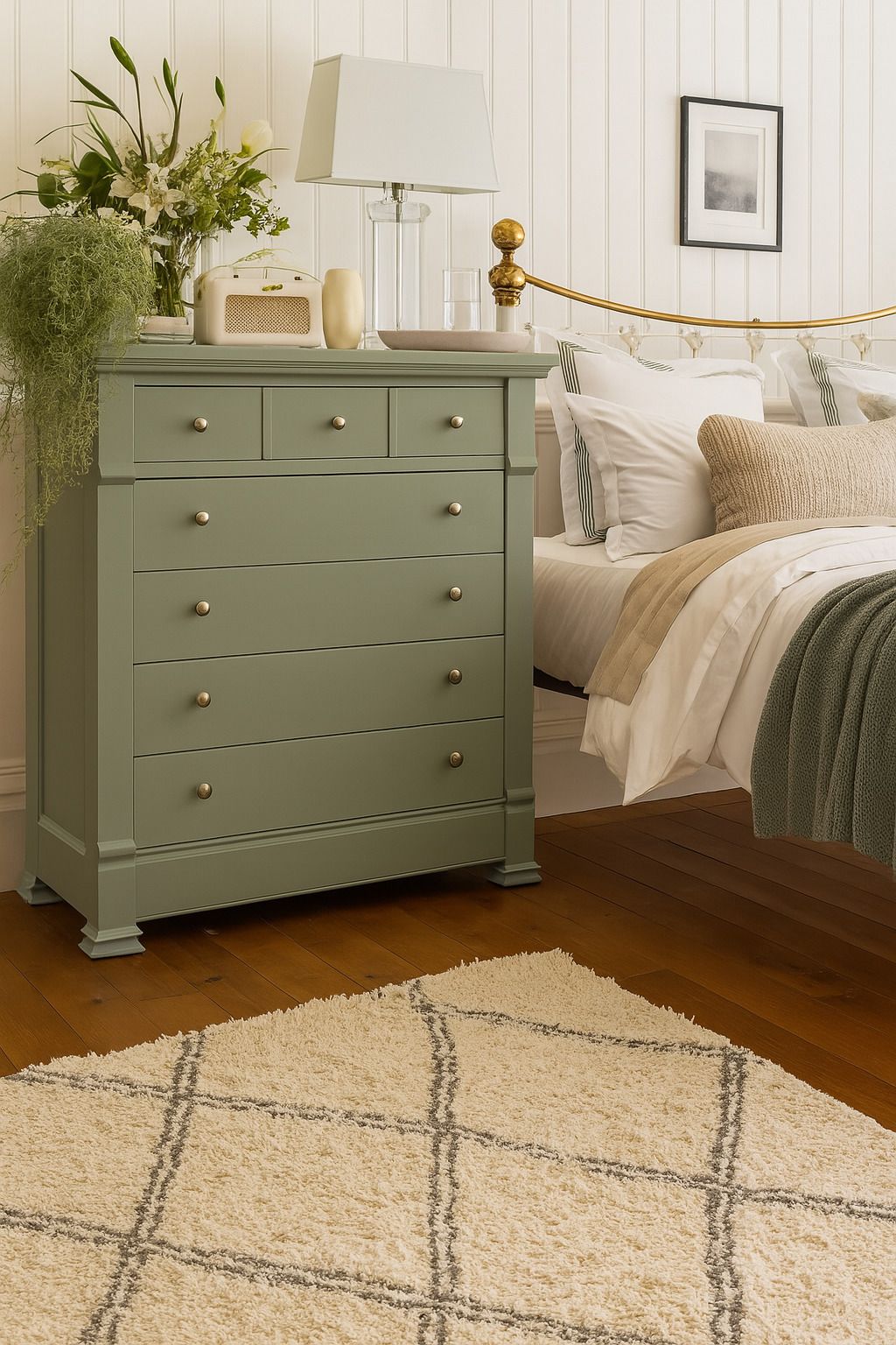 And So To Bed Luxury Painted Chest Of Drawers