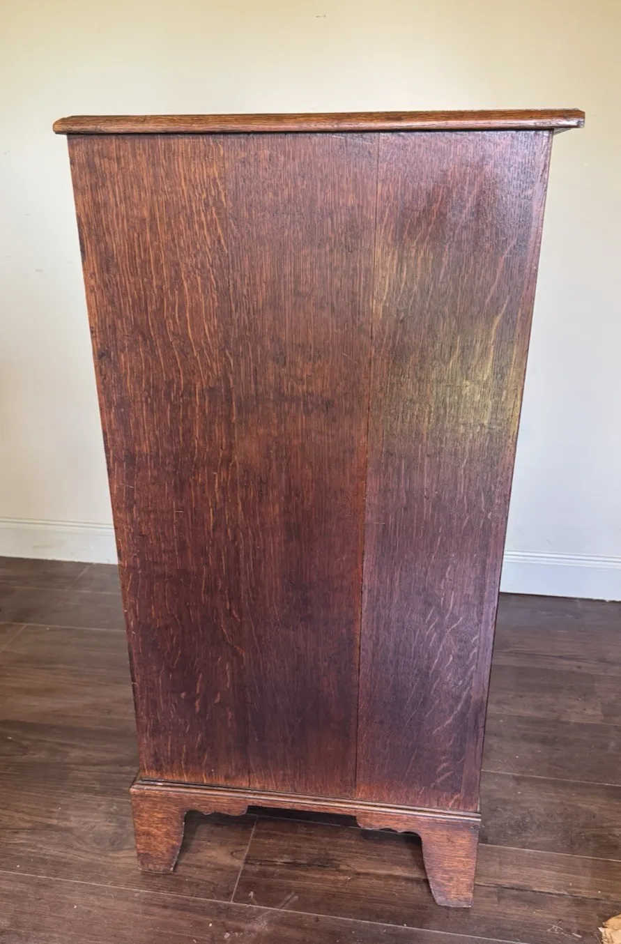 Oak Chest Of Drawers George III Country House photo vinterior