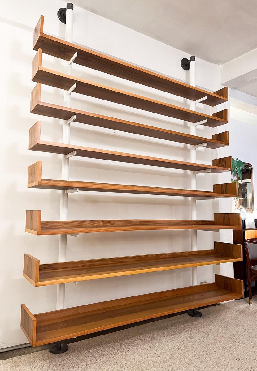 Large Bookcase Model "795" By Carlo Scarpa For Bernini, Italy, 1980s photo furniture