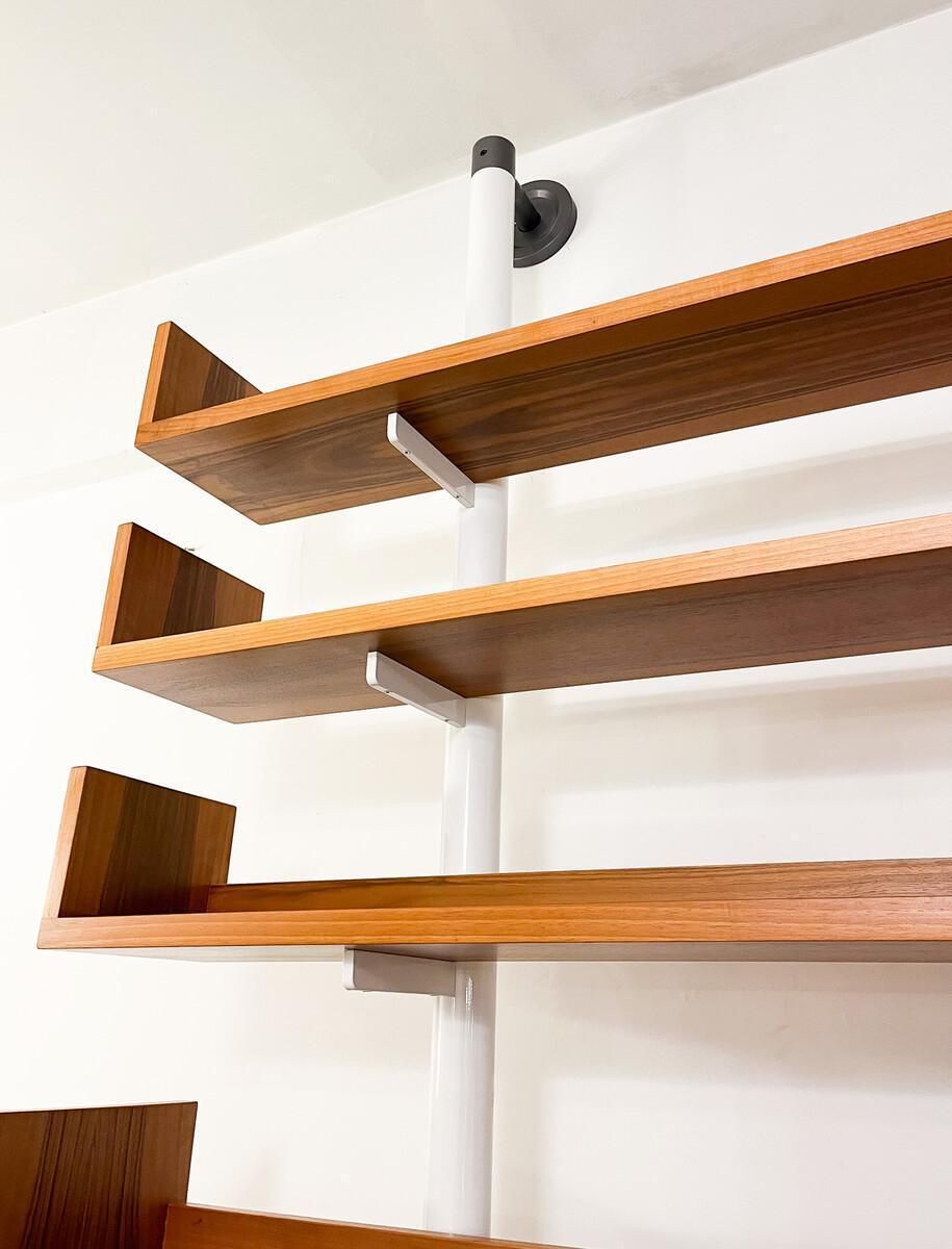 Large Bookcase Model "795" By Carlo Scarpa For Bernini, Italy, 1980s photo vinterior