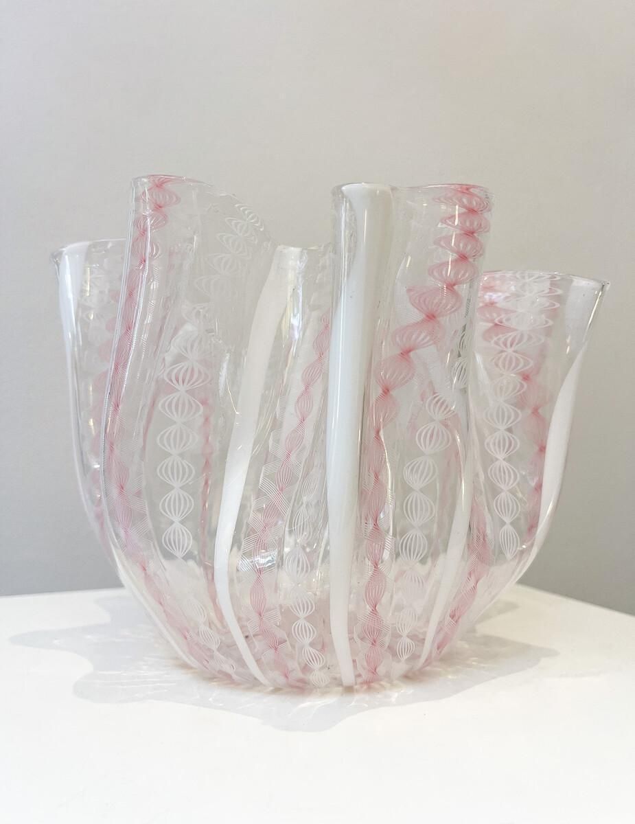 Vase "Fazzoletto" By Paolo Venini For Venini, Italy, 1950s photo 2817.0