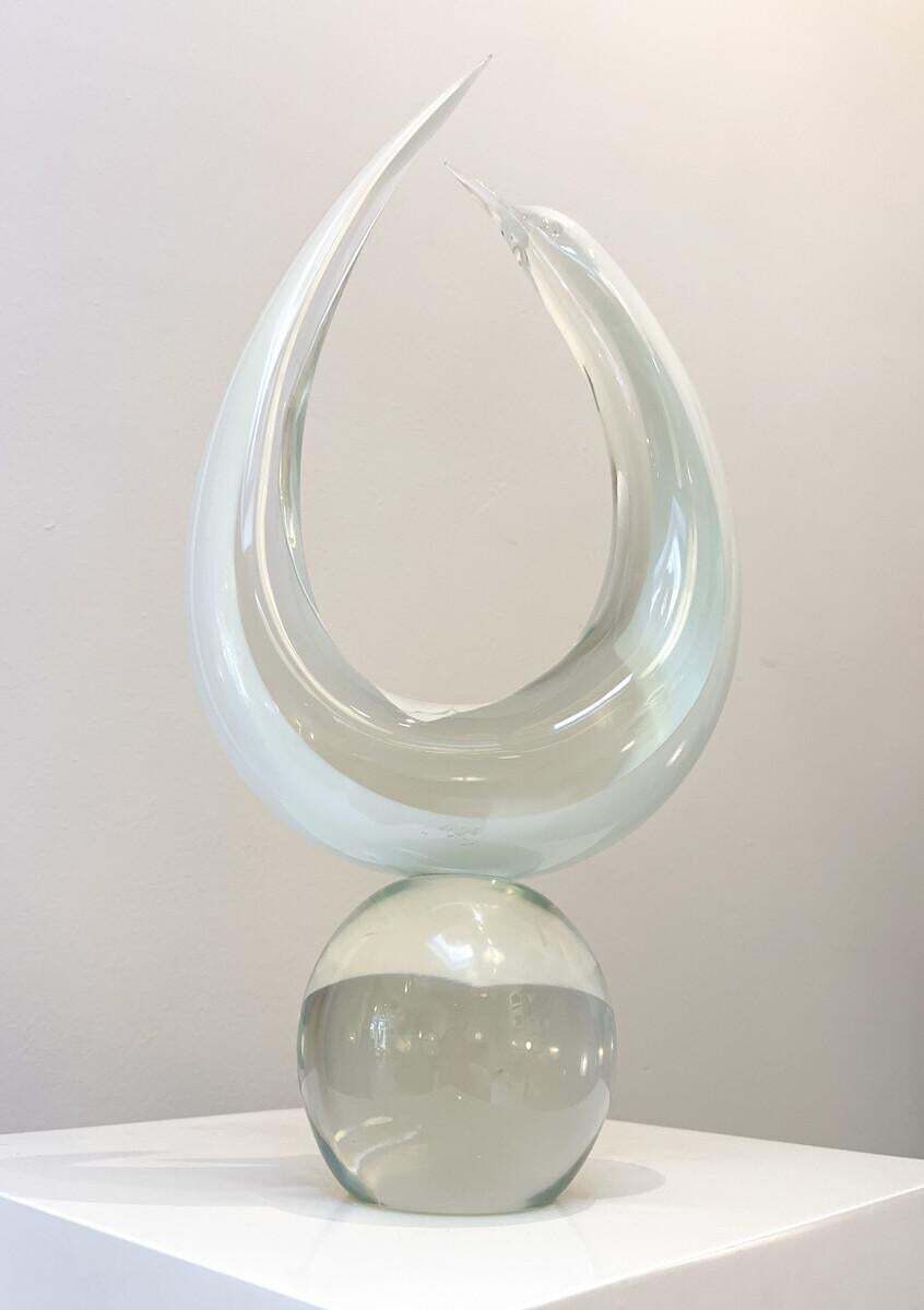 Murano Glass Sculpture By Livio Seguso, Italy photo furniture