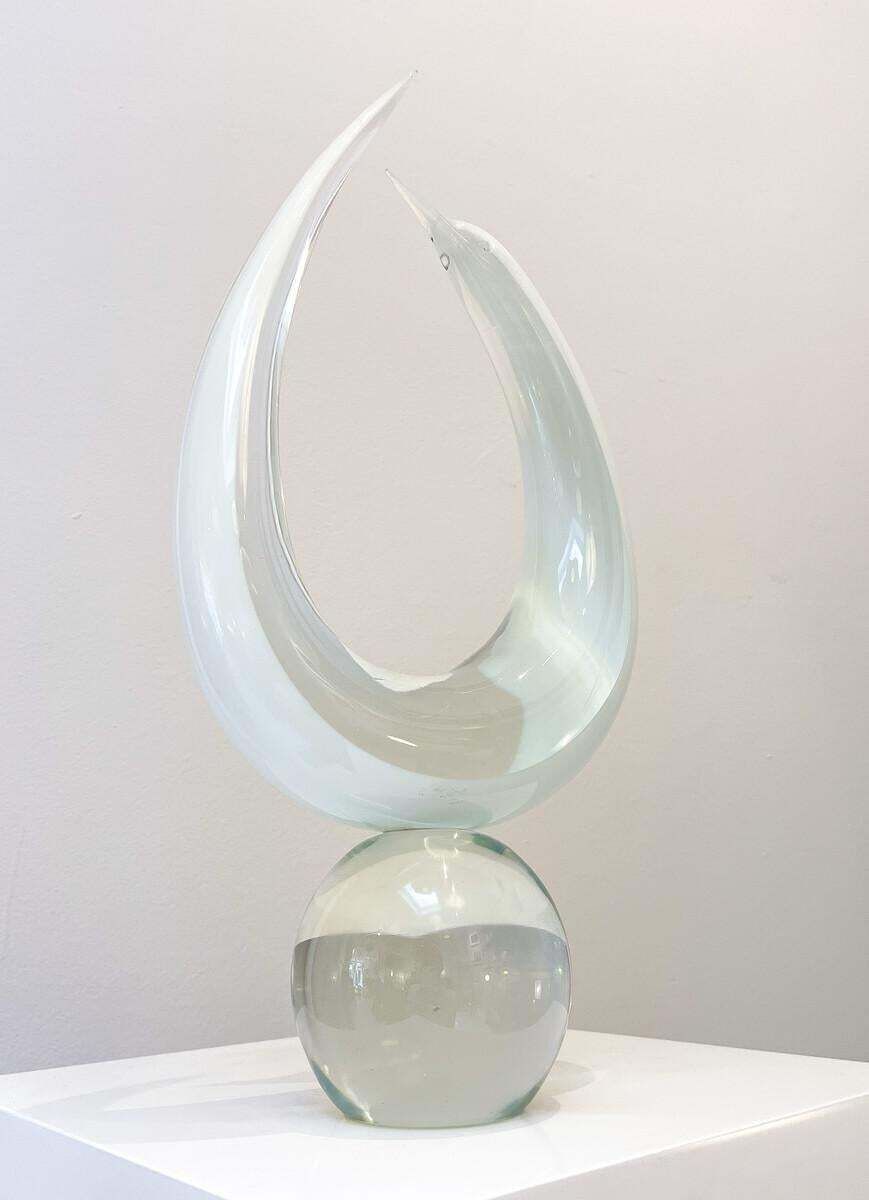 Murano Glass Sculpture By Livio Seguso, Italy photo Art