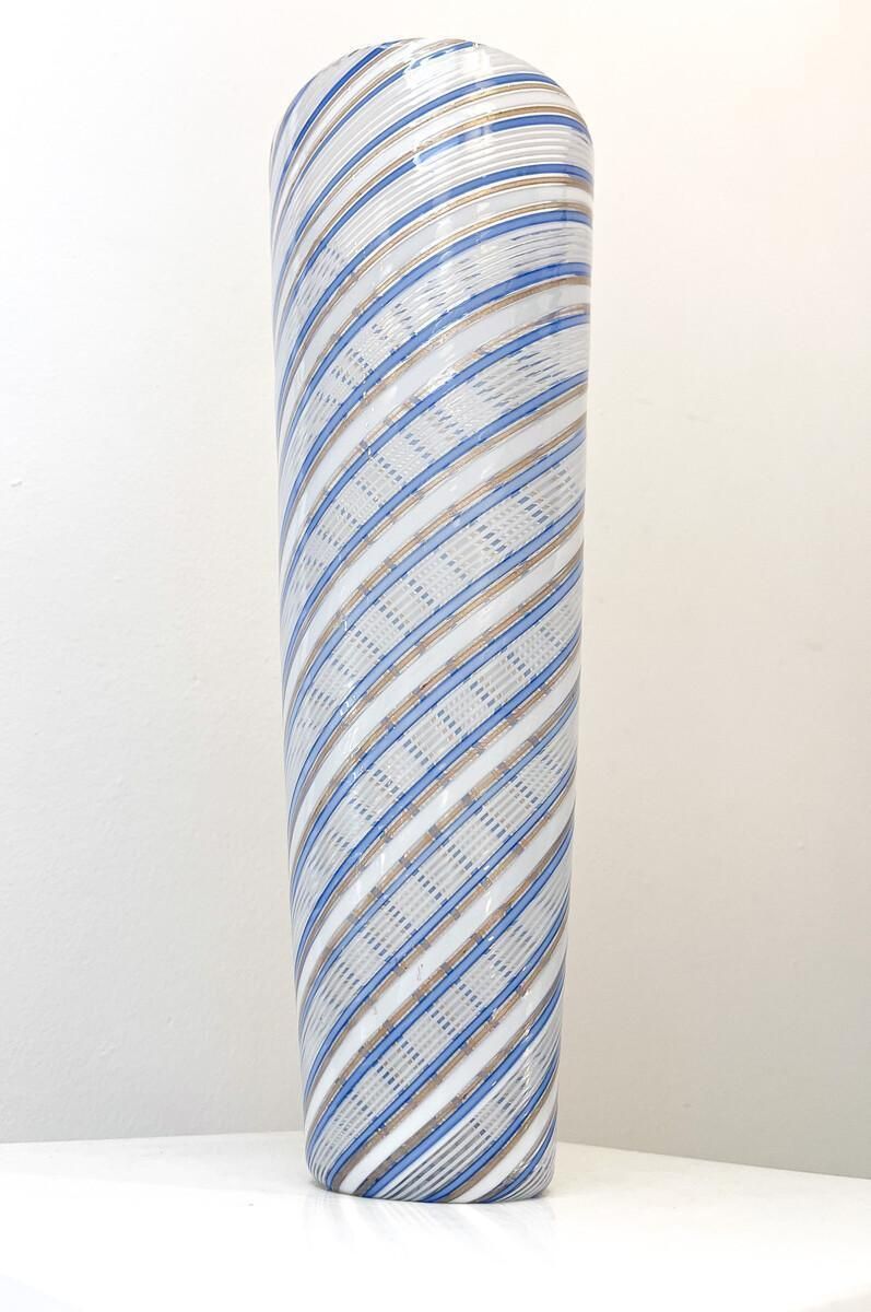 Large Murano Glass Vase By Dino Martens, 1950s photo for sale