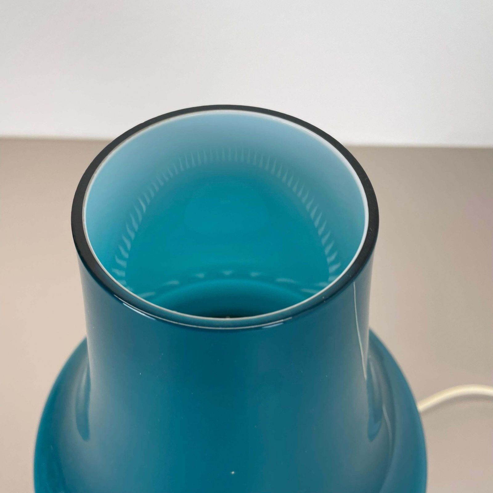 Green Glass Desk Lamp By Hans Agne Jakobsson For Haj Ab Markaryd, Sweden 1960s photo Lighting