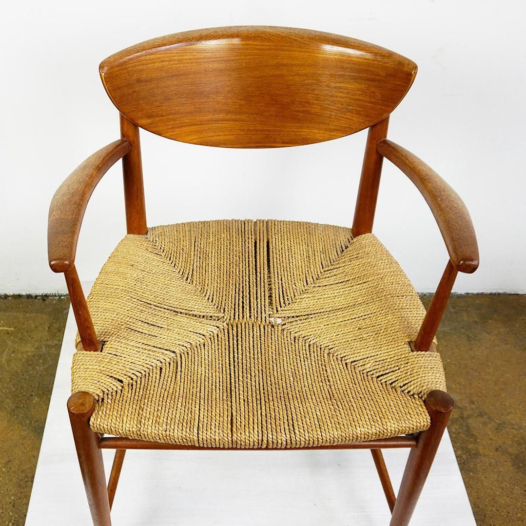 Scandinavian Modern Teak Armchair Mod. 317 By Peter Hvidt For Soborg Mobler photo furniture