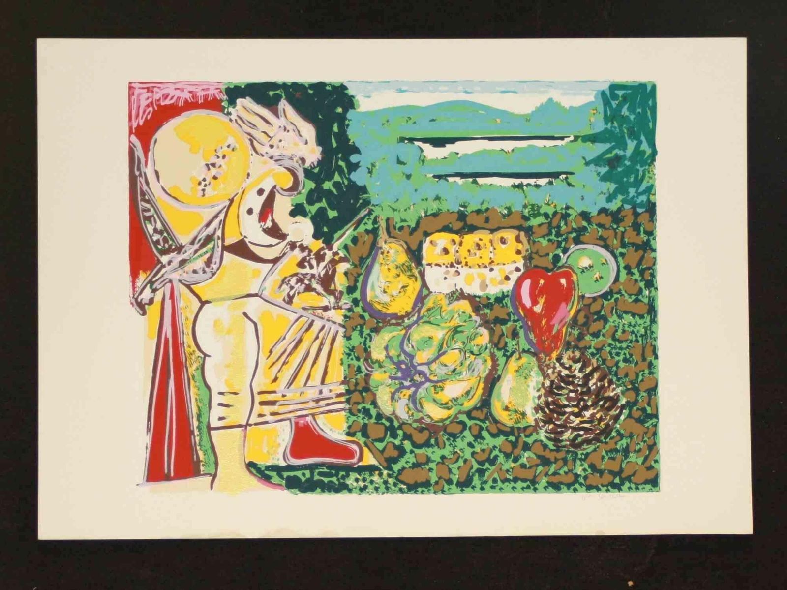 Gianpaolo Bertountitled   Etching By Gian Paolo Berto   19871987
