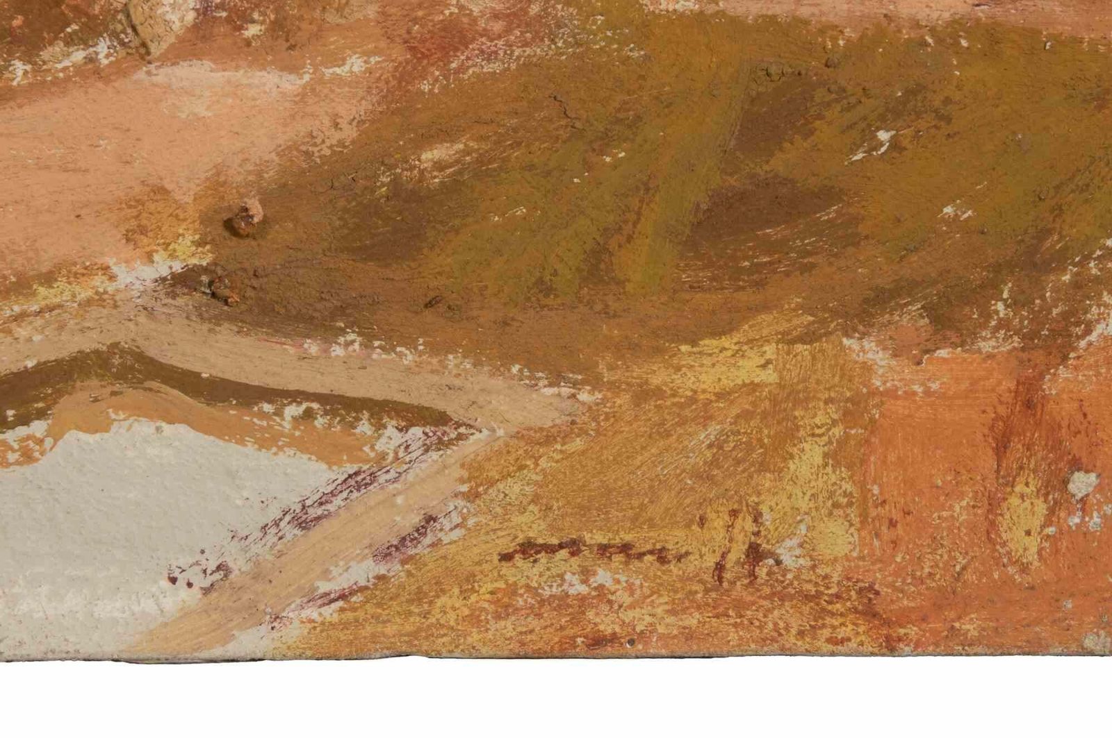 Franco Marzilliroman Ruins   Oil Painting By Franco Marzilli   1970s1970s photo Art