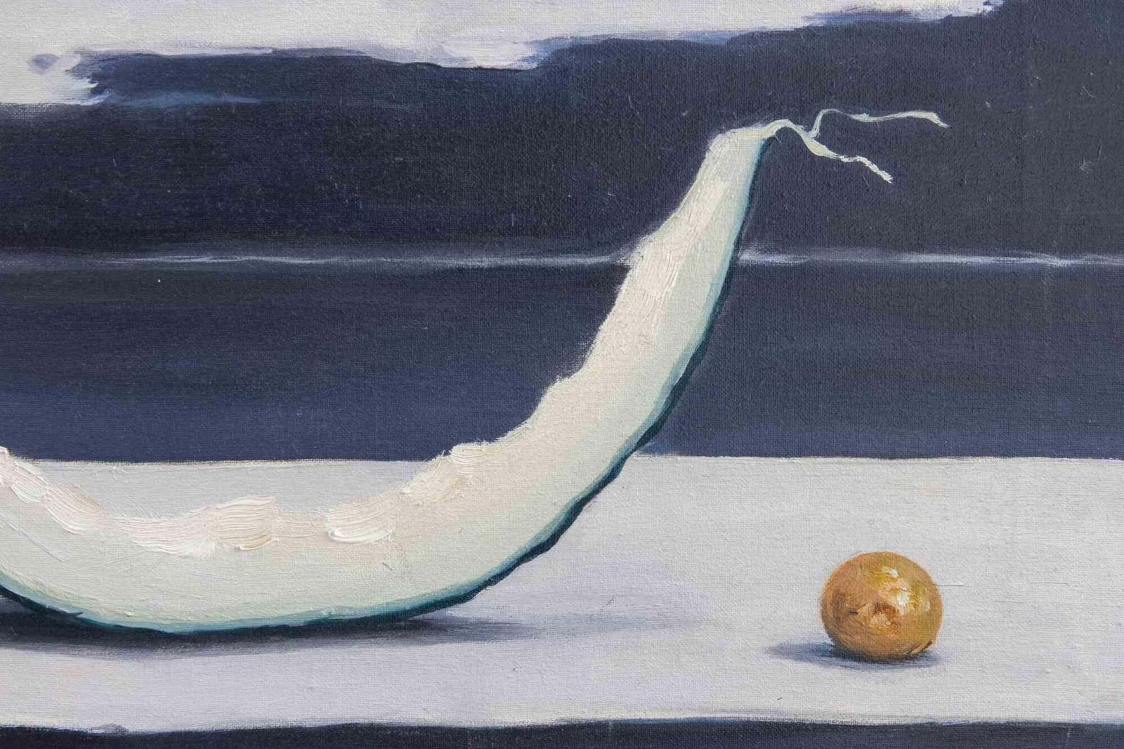 Gino Guidathe Autumn Rock   Paint By Gino Guida   1980s1980s photo for sale