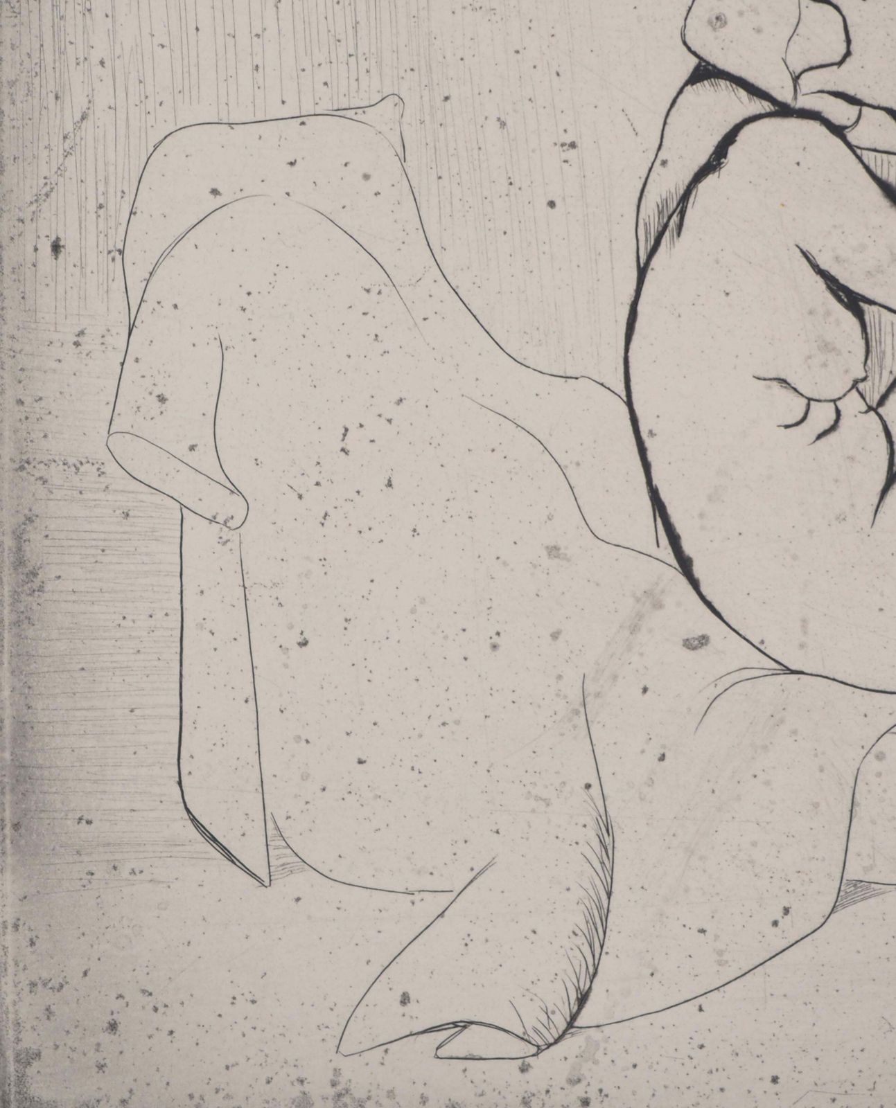 Suzanne Valadonmary In The Tub Sponging Herself   Original Etching Signed (Petrides #E13)1932 photo buy