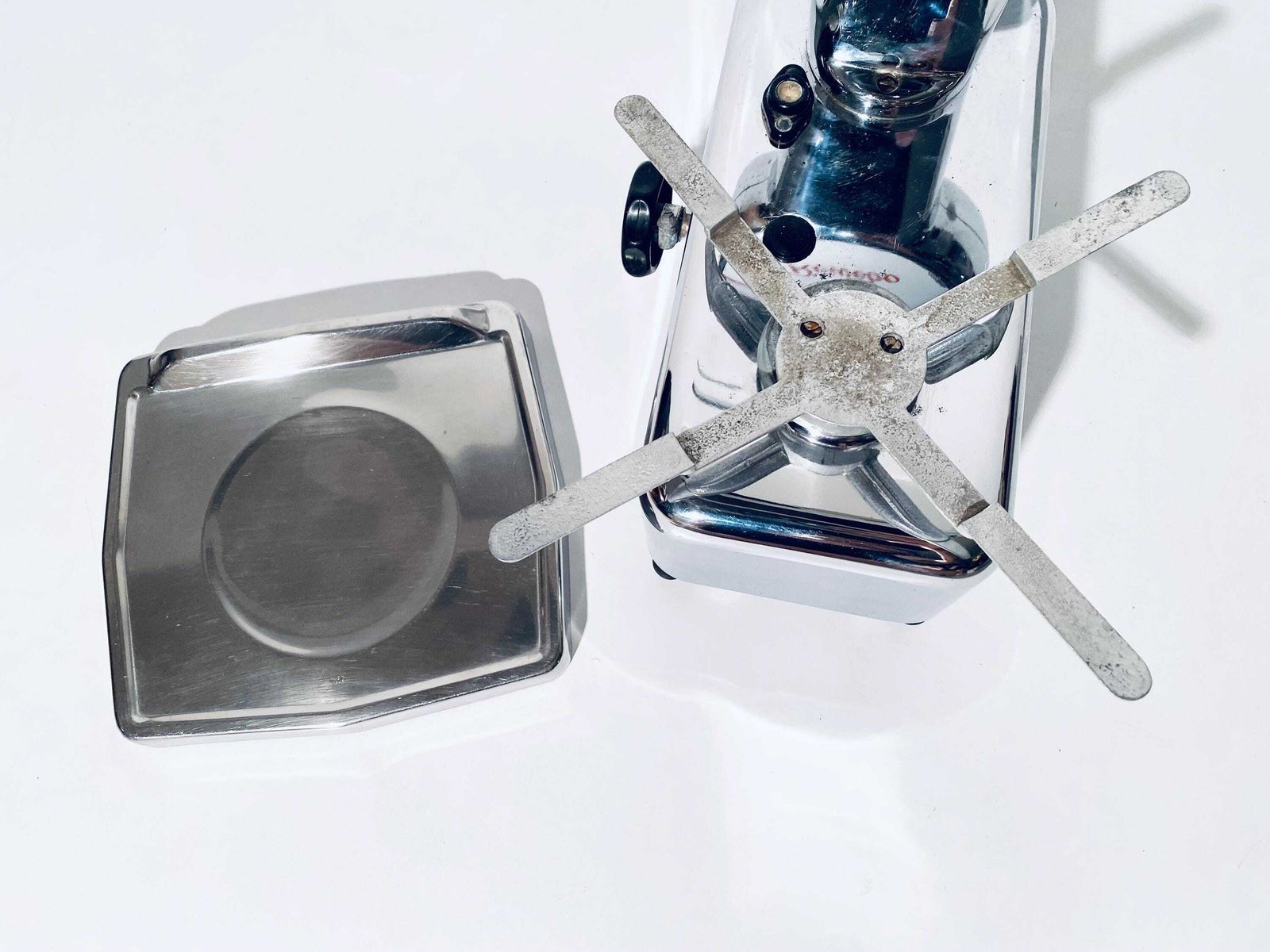 photo for sale 1950s Large Silver Rewebo Shop Professional Scale Tn2 / Mid Century Kitchen Decor Germany
