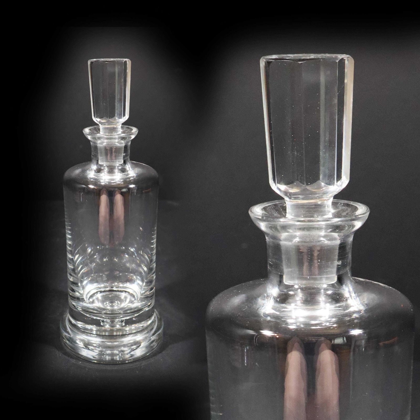 Vintage German Crystal Whiskey Decanter With Stopper, 1960s photo furniture