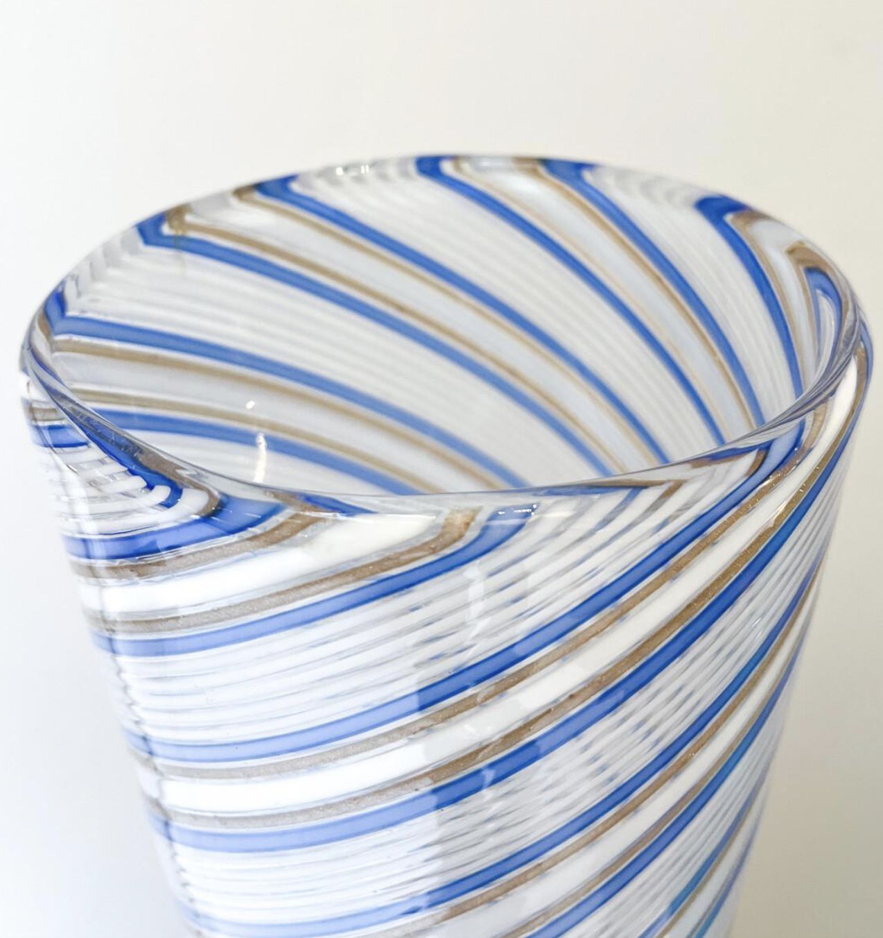 Large Murano Glass Vase By Dino Martens, 1950s photo furniture