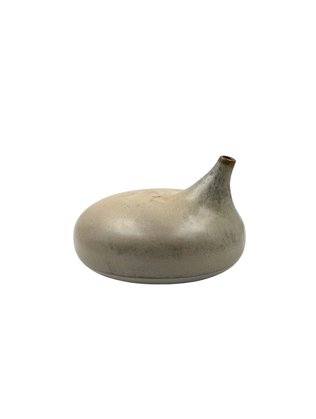 photo for sale Mid Century Organic Modern Gres Vase, Franco Bucci Italy Ca. 1970