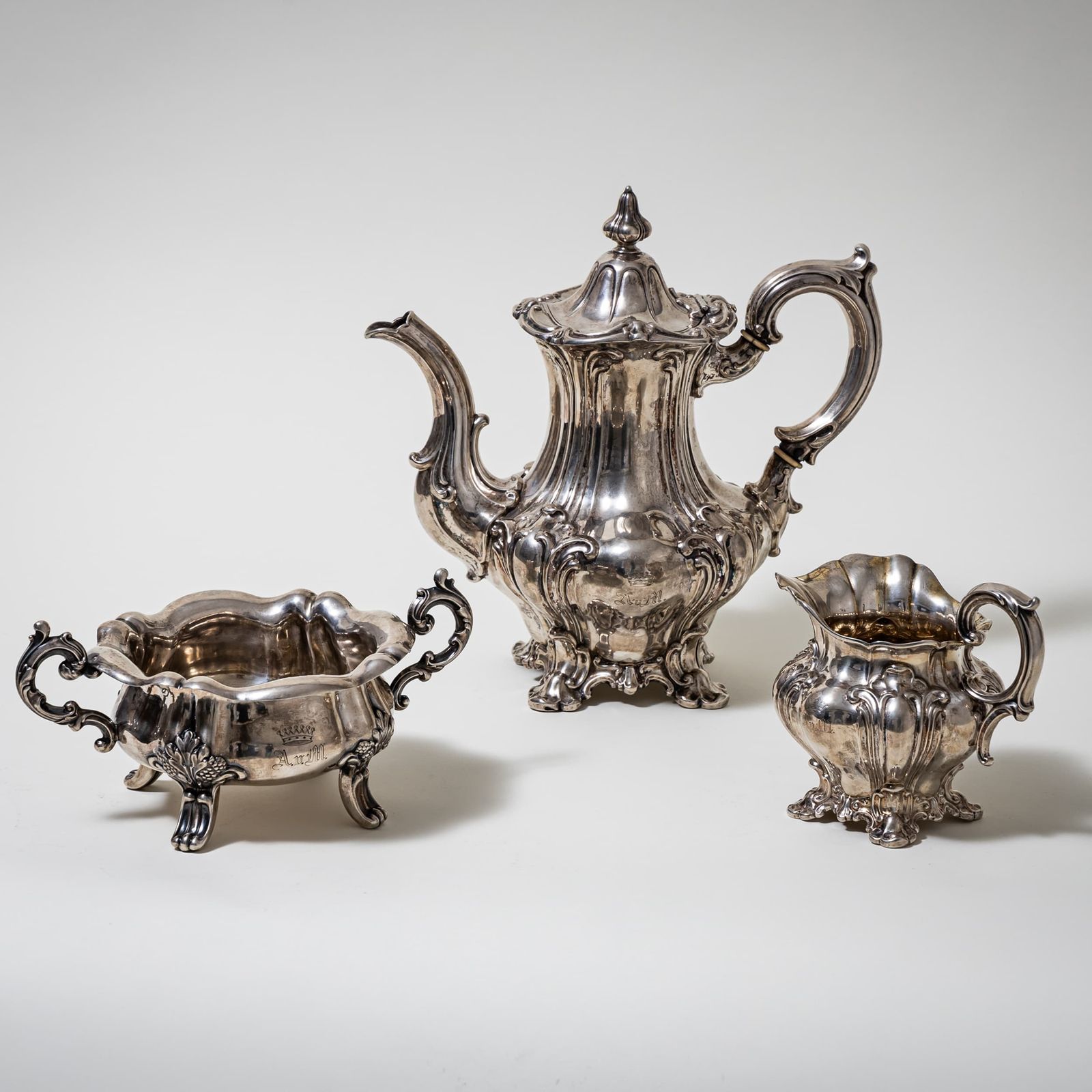 Coffee Set From The Estate Of Anna Von Maunitz