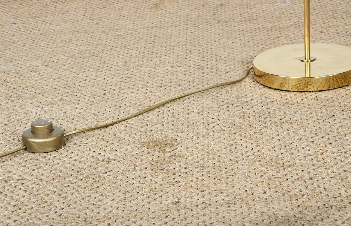 photo furniture Lampadaire suédois en laiton, modèle G 230, par Bergboms, 1960.
