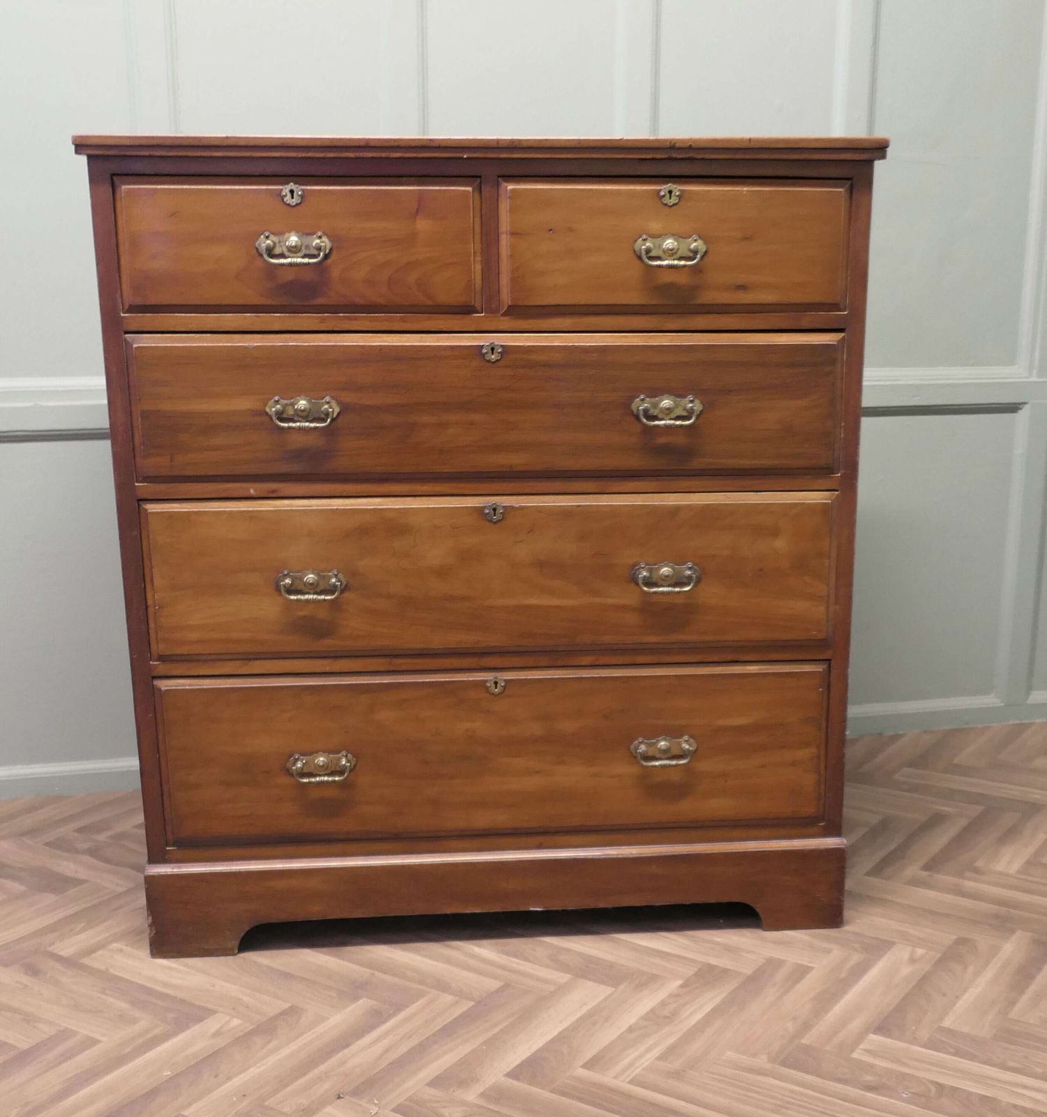 A Large Edwardian Walnut Chest Of Drawers photo furniture